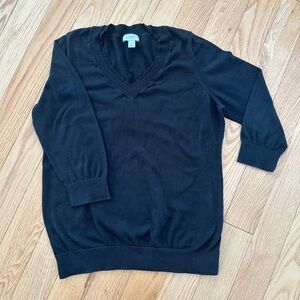 Ann Taylor LOFT Women’s Sweater, Black, Size XL